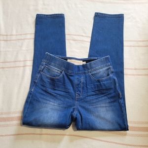 Soft surrounding jeans with elastic waist band size S